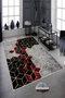 Conceptum Alfombra de Diseño 3D Multicolor 60 x 100 cm